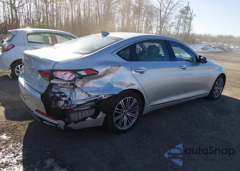 2018 Genesis G80 3.8 z USA, uszkodzony, nr VIN KMHGN4JEXJU270554